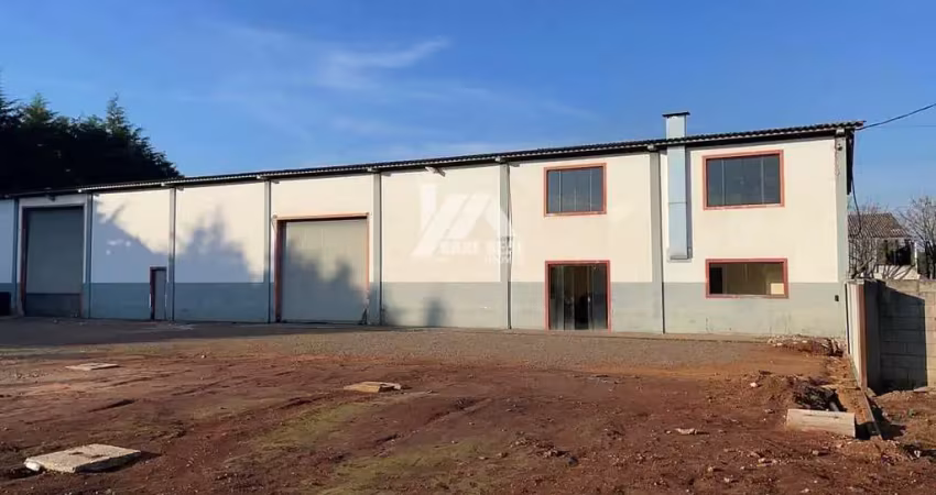 Barracão com apartamento e sobra de terreno próximo  br