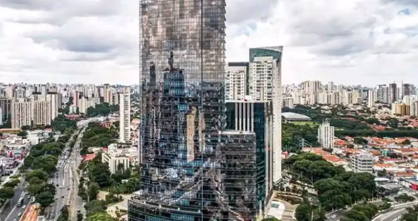 Laje corporativa para locação em são paulo, cidade monções, 18 vagas