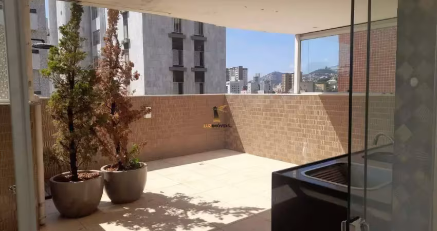 Cobertura à venda, 2 quartos, 1 suíte, 2 vagas, sion - belo horizonte/mg
