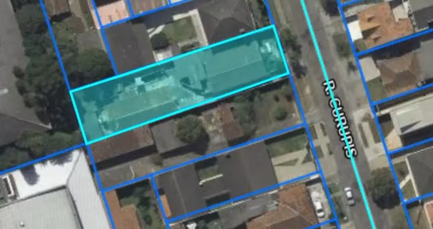Terreno com 588m zr3 12x49m à venda no portão - curitiba paraná para sobrados