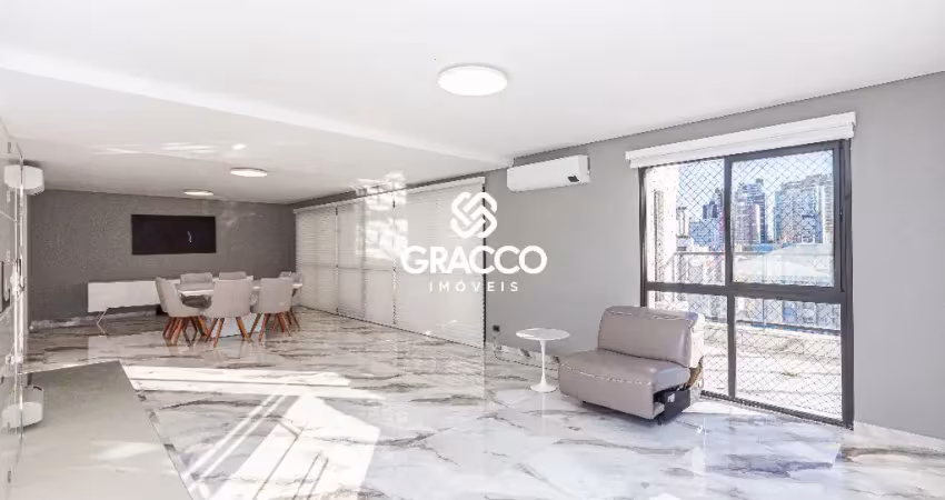 Cobertura com 307m² e 4 dormitórios na avenida iguaçu - curitiba