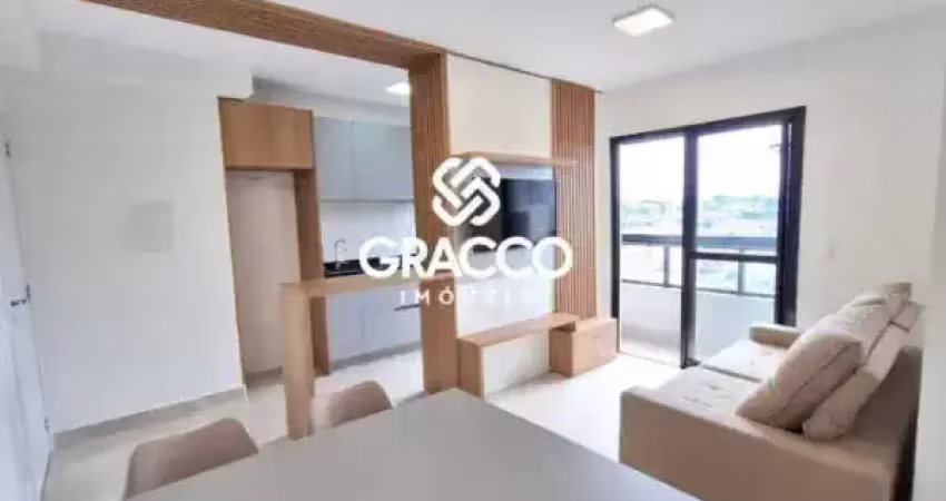 Apartamento 2 quartos mobiliado, 1 vaga para locação no portão