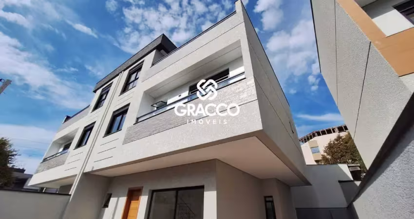 Casa sobrado triplex com 3 quartos (sendo 3 suítes) e 3 vagas à venda no vila izabel - curitiba pr