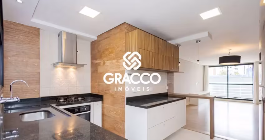 Apartamento com 3 dormitórios, 2 vagas à venda no batel / água verde