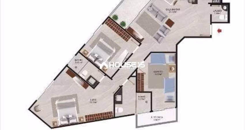 Apartamento com 3 quartos à venda na Ladeira Pedro Fernandes Jesus, 41, Centro, Guarapari