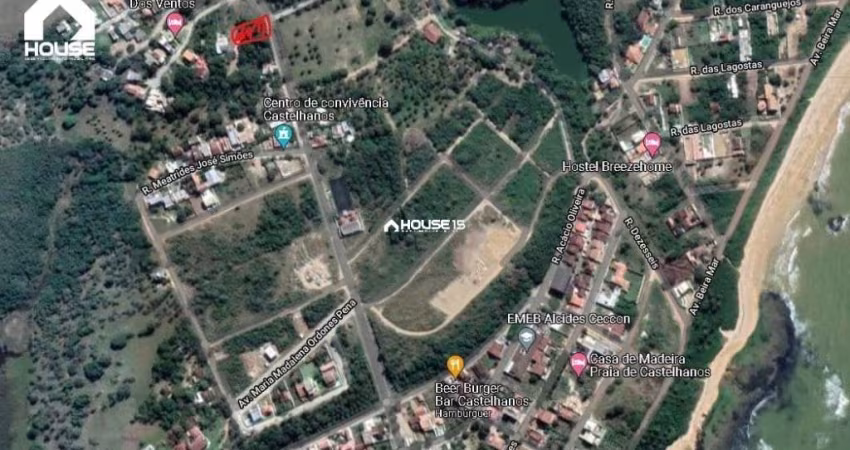 Terreno à venda na Guanabara, Praia dos Castelhanos, Anchieta