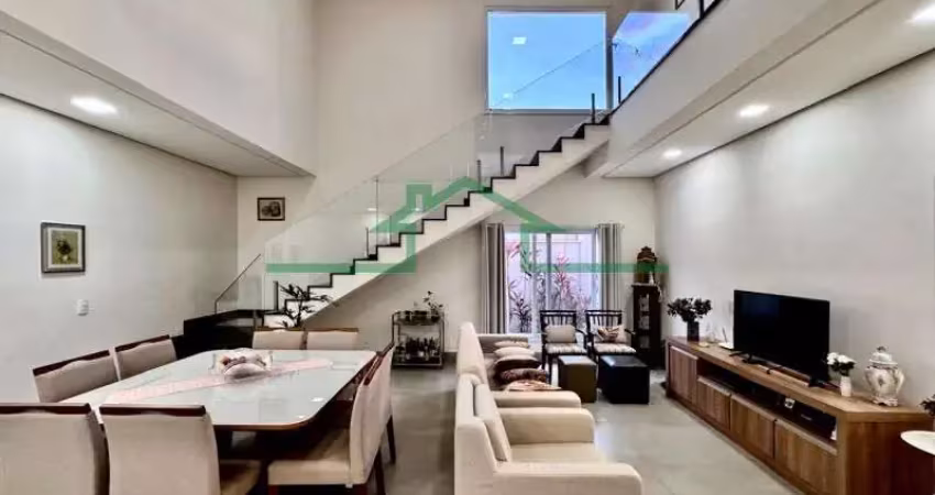 Casa em condomínio fechado com 3 quartos à venda na Avenida Aparecida Conceição Nunes Pereira da Silva, Santa Rosa Ipês, Piracicaba