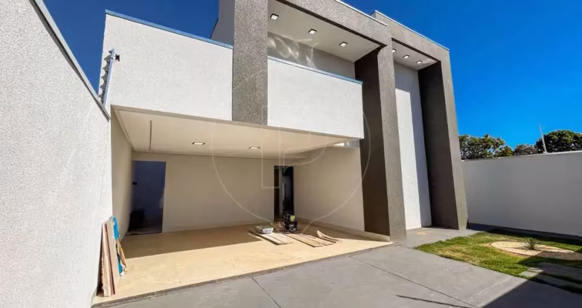 Casa para venda em caldas novas, jardim belvedere, 3 dormitórios, 1 suíte, 3 banheiros, 2 vagas