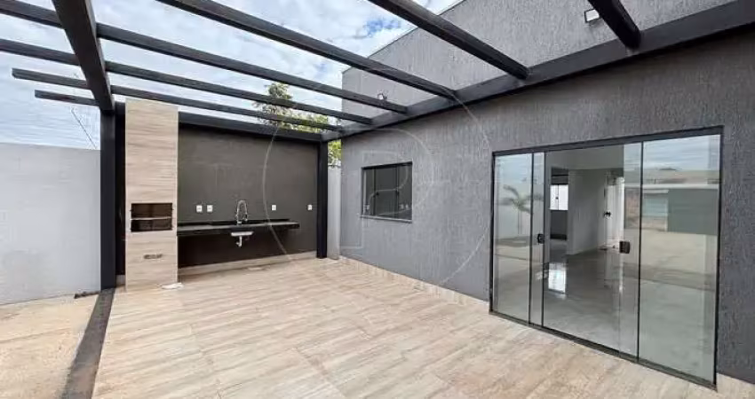 Casa para venda em caldas novas, jardim jussara, 3 dormitórios, 1 suíte, 2 banheiros, 1 vaga
