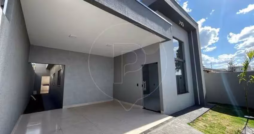 Casa para venda em caldas novas, jardim serrano, 3 dormitórios, 1 suíte, 2 banheiros, 1 vaga