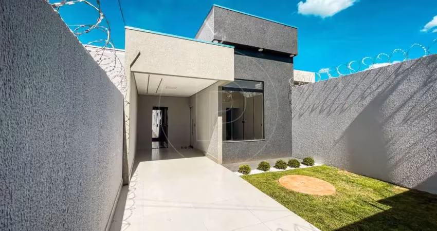 Casa para venda em caldas novas, jardim esmeralda, 3 dormitórios, 1 suíte, 2 banheiros, 1 vaga