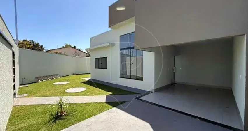 Casa para venda em caldas novas, mansões águas quentes, 3 dormitórios, 1 suíte, 2 banheiros, 1 vaga