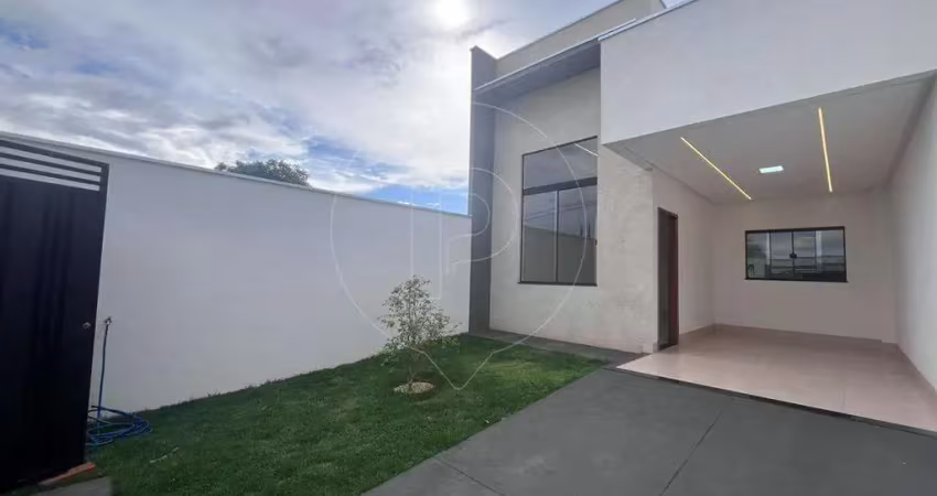 Casa para venda em caldas novas, jardim paraíso, 3 dormitórios, 1 suíte, 2 banheiros, 1 vaga