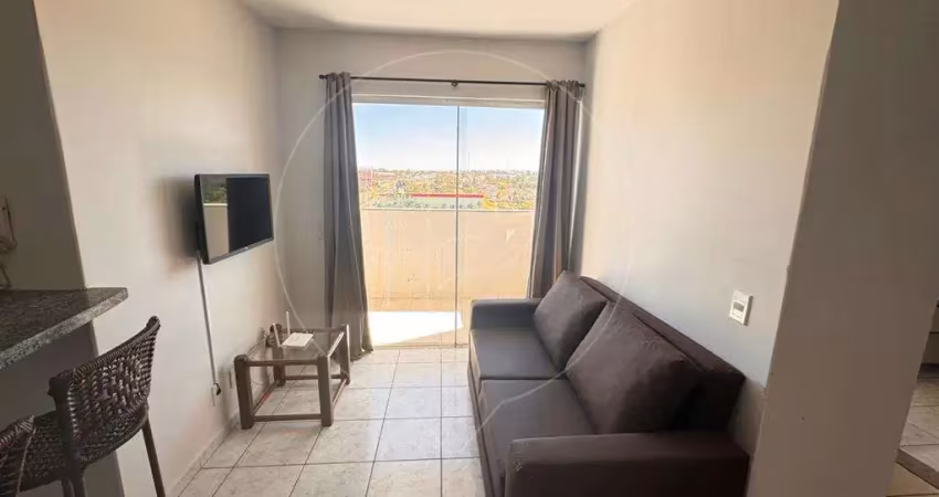 Apartamento para venda em caldas novas, jardim belvedere, 1 dormitório, 1 banheiro