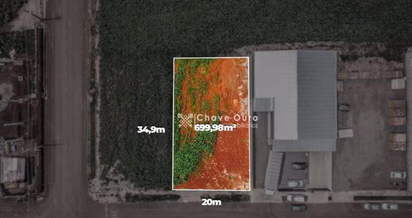Terreno à venda, 699 m² por R$ 670.000,00 - Jardim Piovesan - Cascavel/PR