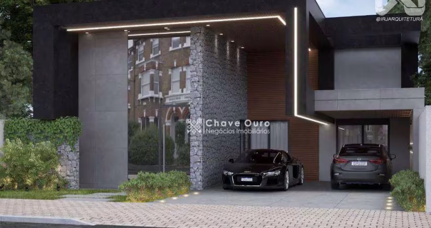 Casa terrea com 04 suítes em construção no tropical ii