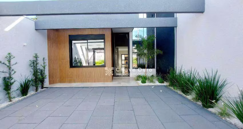 Casa com 3 dormitórios à venda, 139 m² por r$ 890.000,00 - tropical iii - cascavel/pr