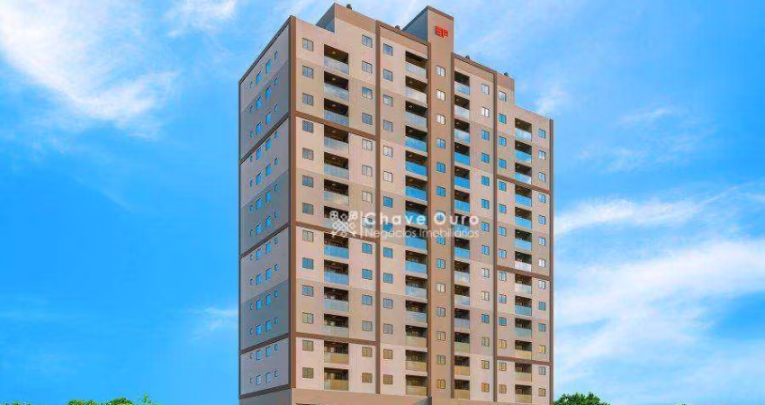 Apartamento na planta com 1 suíte + 1 dormitórios à venda, 55 m² por R$ 300.000 - Pioneiros Catarinenses - Cascavel/PR