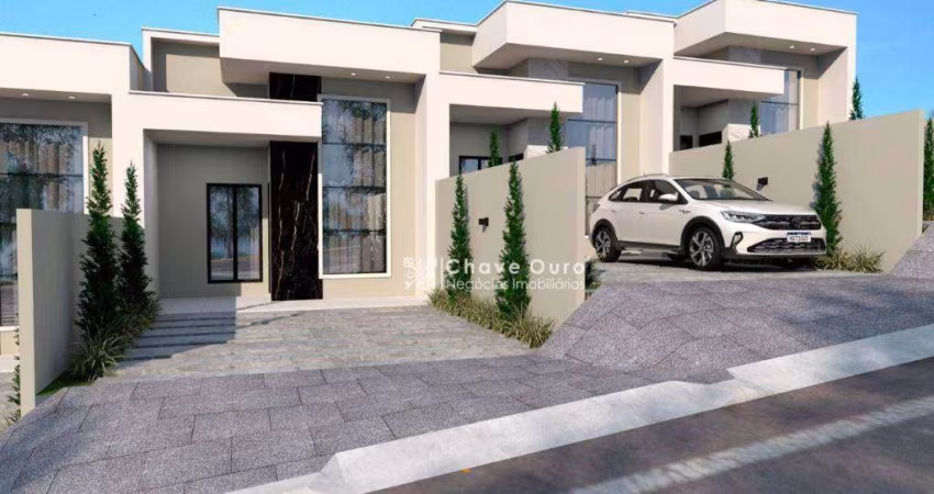 Casa com 3 dormitórios à venda, 82 m² por R$ 500.000,00 - Pioneiros Catarinenses - Cascavel/PR