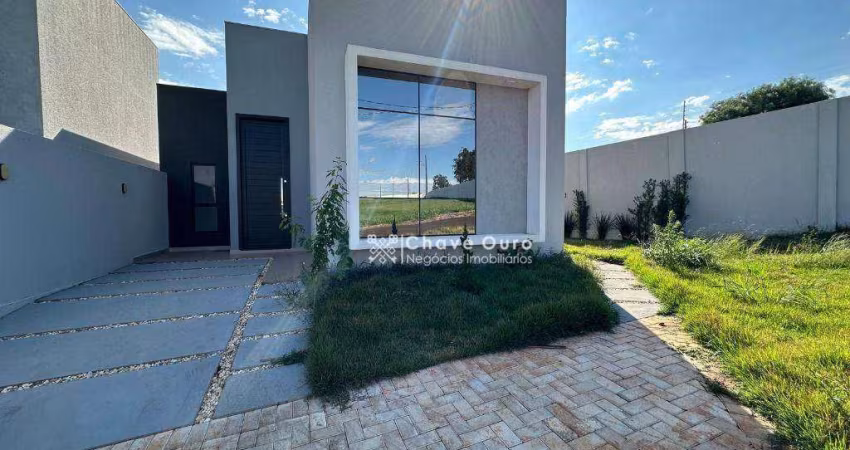 Casa com 3 dormitórios à venda, 115 m² por R$ 550.000,00 - Universitário - Cascavel/PR