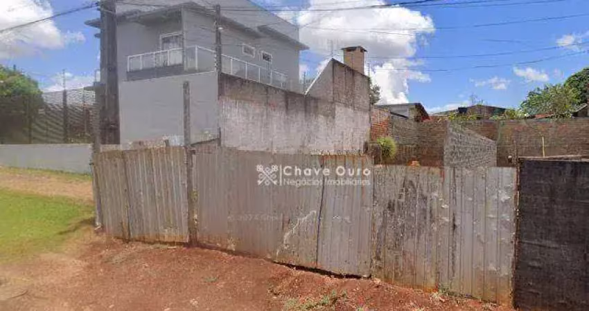 Terreno à venda, 195 m² por r$ 170.000,00 - brasília - cascavel/pr