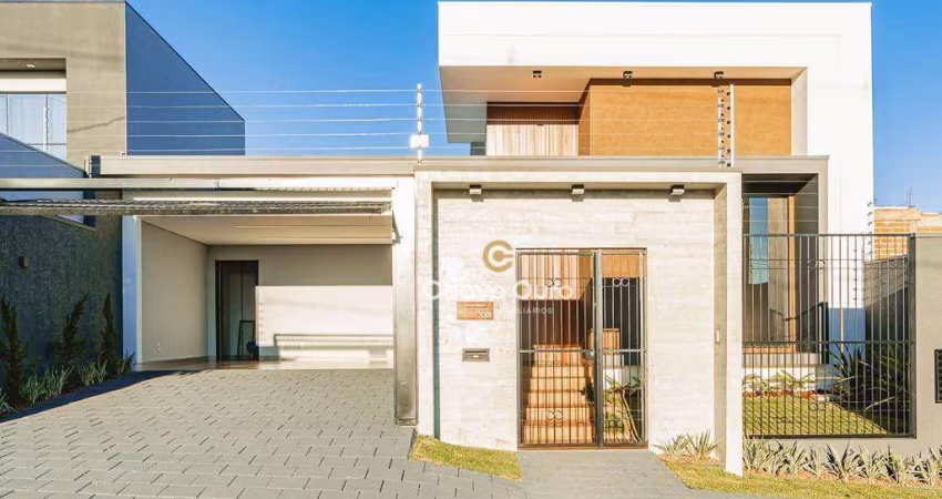 Casa com 3 suítes à venda, 183 m² por R$ 1.570.000 - Vila Becker - Toledo/PR