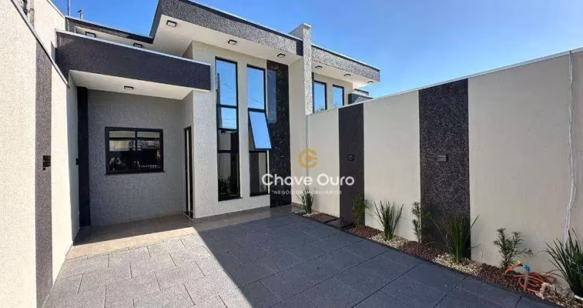 Casa com 3 dormitórios à venda, 75 m² por r$ 430.000,00 - angra dos reis - cascavel/pr