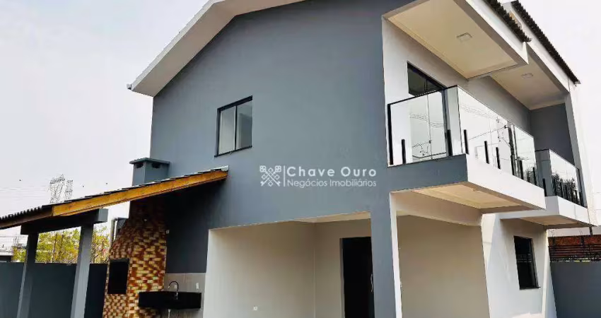 Sobrado com 3 dormitórios à venda, 166 m² por r$ 659.000,00 - universitário - cascavel/pr