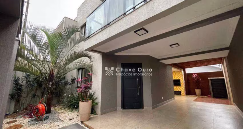 Sobrado à venda, 124 m² por R$ 679.000,00 - Claudete - Cascavel/PR