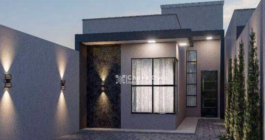 Casa com 3 dormitórios à venda, 71 m² por R$ 445.000,00 - Canadá - Cascavel/PR