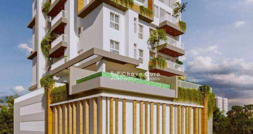 Apartamento com 1 dormitório à venda, 58 m² por R$ 542.491,84 - Centro - Cascavel/PR