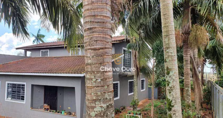 Chácara a venda com 3.007 m² com casa e muro construído