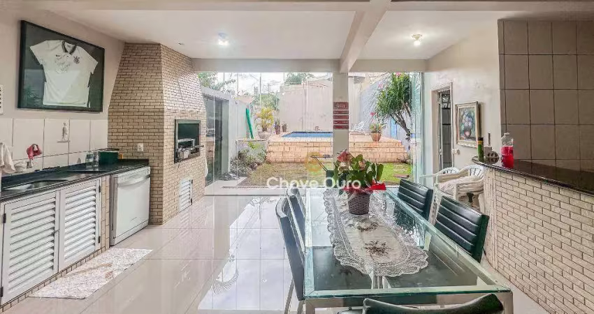 Sobrado com 3 dormitórios à venda, 213 m² por r$ 1.700.000 - country - cascavel/pr