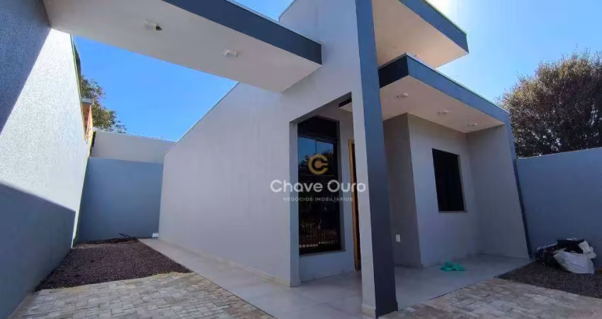 Casa com 2 dormitórios à venda, 59 m² por r$ 330.000,00 - periolo - cascavel/pr