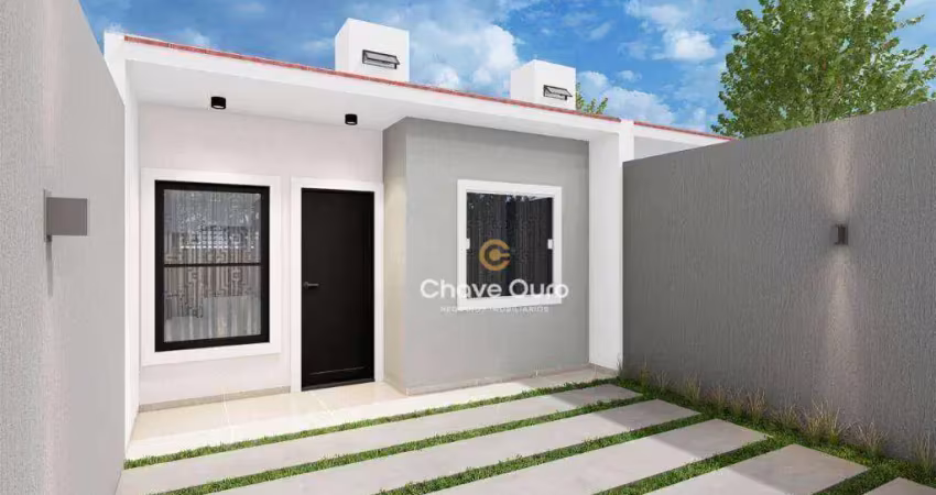 Casa com 2 dormitórios à venda, 71 m² por r$ 330.000,00 - belmonte - cascavel/pr