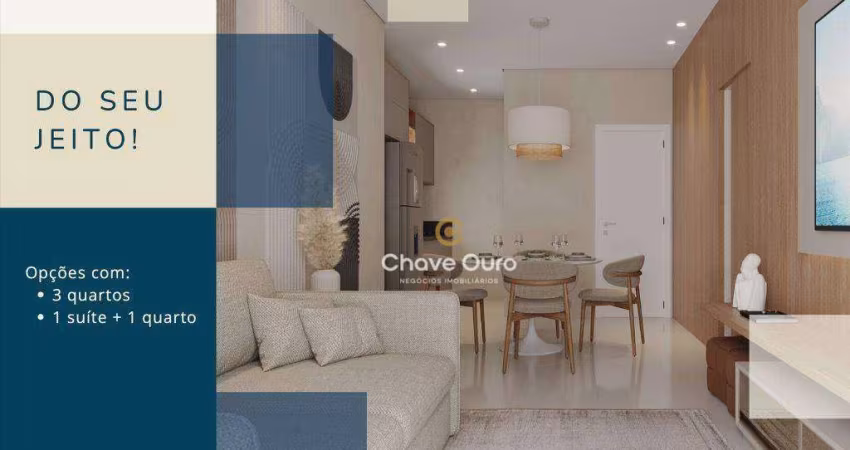 Apartamento à venda, 60 m² por R$ 409.155,78 - Cancelli - Cascavel/PR