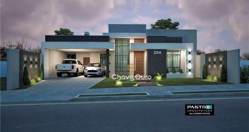 Casa com 3 dormitórios à venda, 170 m² por R$ 1.280.000,00 - Vila Becker - Toledo/PR