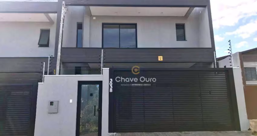 Sobrado com 3 dormitórios à venda, 131 m² por r$ 850.000,00 - neva - cascavel/pr