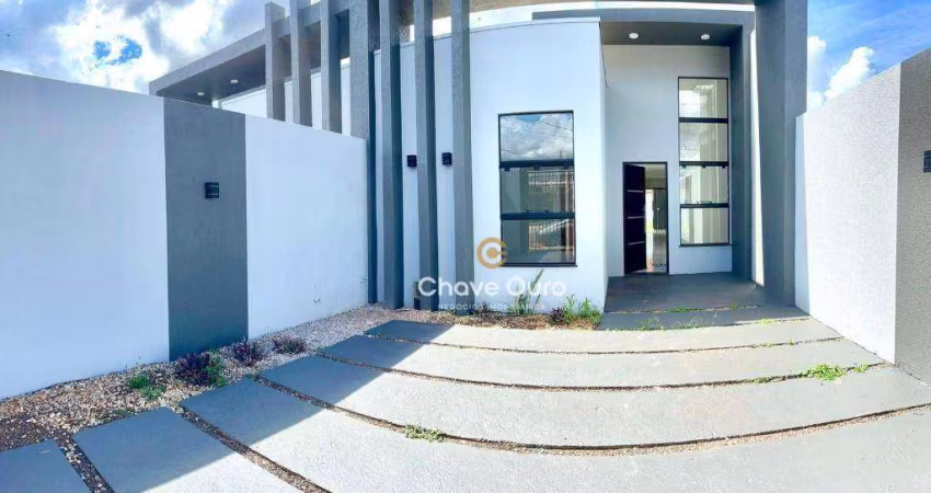 Casa Jadim Veredas 3 quartos sendo 1 suíte à venda, 85 m² - Jardim Veredas - Cascavel/PR