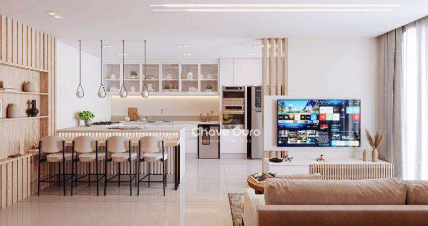 Apartamento com 3 dormitórios à venda, 86 m² por R$ 640.000,00 - Centro - Cascavel/PR