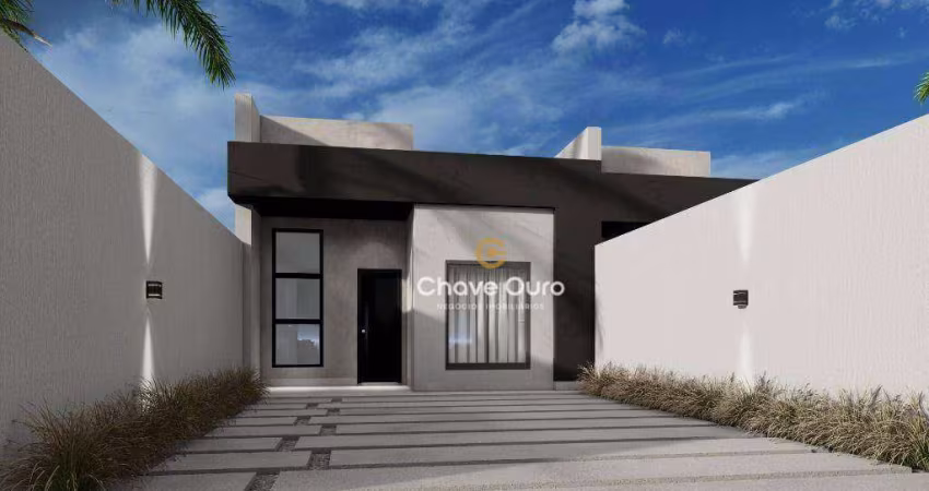 Casa com 2 dormitórios à venda, 67 m² por R$ 395.000,00 - Veredas - Cascavel/PR