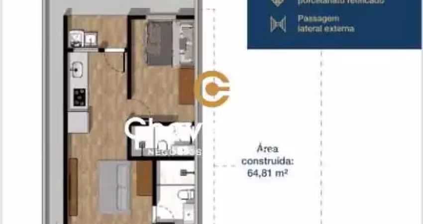 Casa com 2 quartos à venda em 14 de Novembro, Cascavel 