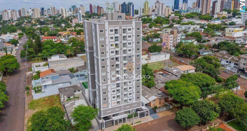 Apartamento com 1 suíte + 2 quartos, à venda, 92 m² por R$ 600.000 - Centro - Cascavel/PR