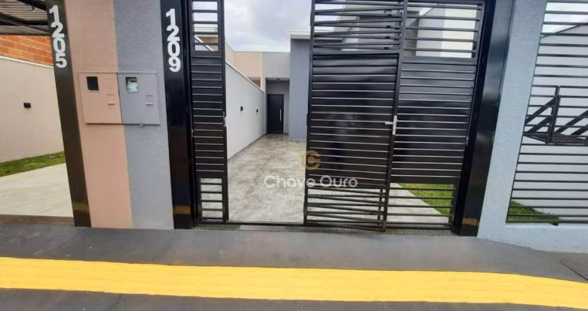 Casa com 2 dormitórios à venda, 62 m² por R$ 295.000 -Coopagro / Jd. Gualtiere- Toledo/PR