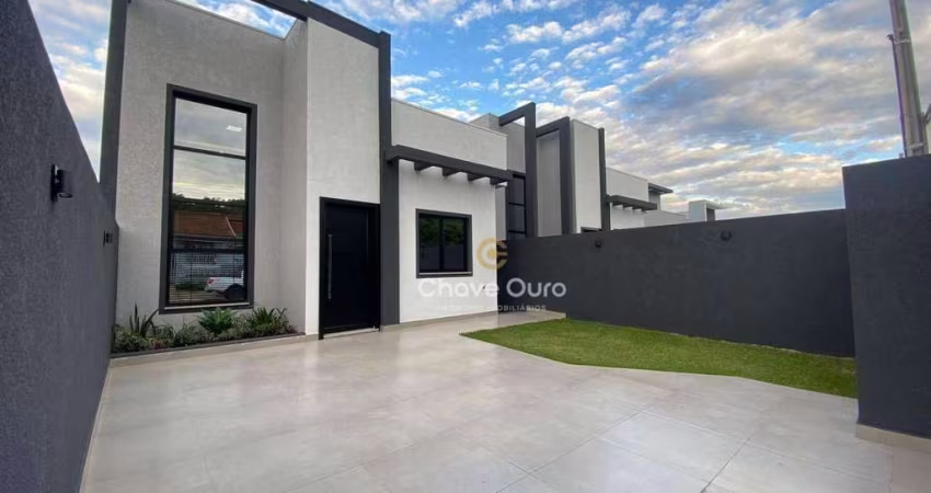 Casa com 3 dormitórios à venda, 96 m² por R$ 595.000 - Jardim Parizzotto - Toledo/PR