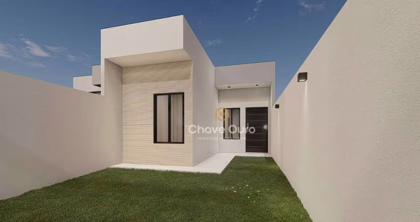 Casa com 3 dormitórios à venda, 62 m² por R$ 295.000 -Coopagro / Jd. Gualtiere- Toledo/PR