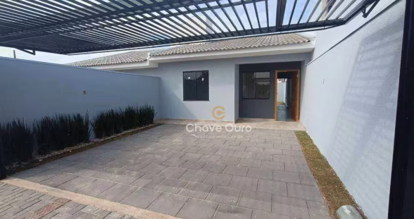 Casa com 3 dormitórios à venda, 61 m² por r$ 330.000,00 - floresta - cascavel/pr