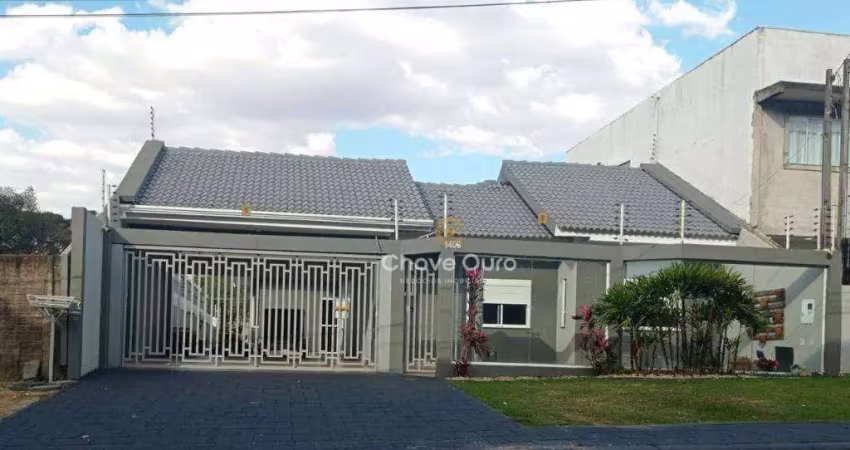Casa à venda, 228 m² por r$ 1.600.000,00 - tropical  - cascavel/pr