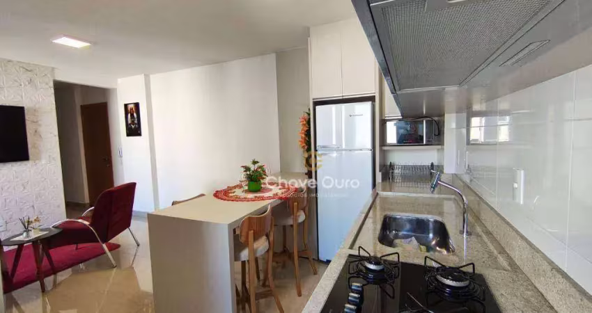 Apartamento com 2 dormitórios à venda, 66 m² por r$ 440.000,00 - coqueiral - cascavel/pr