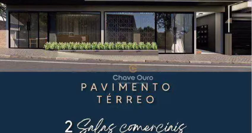 Sala à venda, 72 m² por r$ 490.000 - vila industrial - toledo/pr